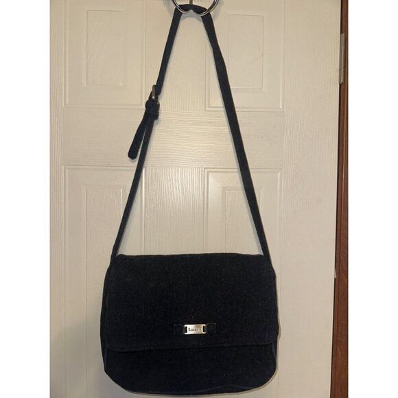 Lauren Ralph Lauren Vintage Wool Blend Shoulder Bag Purse - Picture 1 of 16